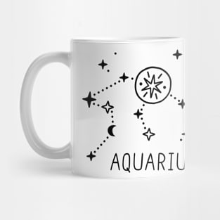 Aquarius Astrology sign Mug